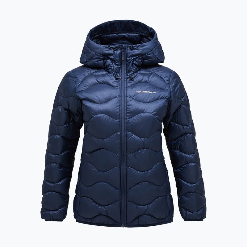 Moteriška pūsta striukė Peak Performance Helium Down Hood blue shadow 4
