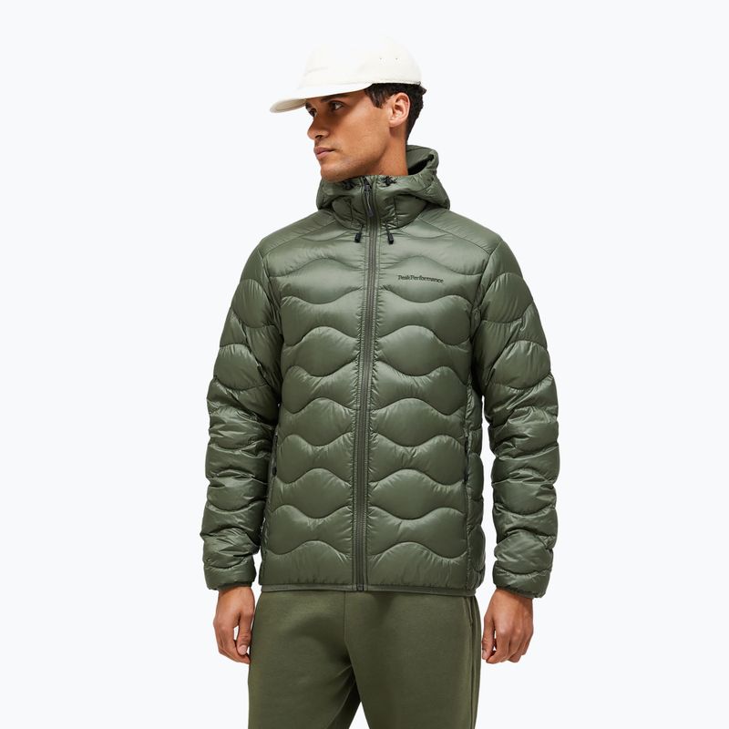 Vyriška pūsta striukė Peak Performance Helium Down Hood pine needle