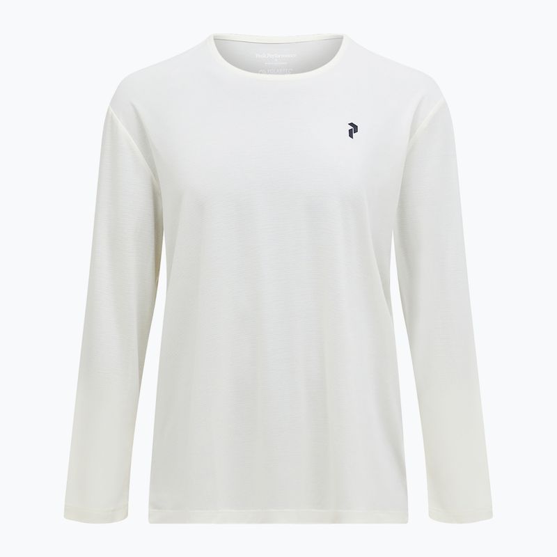 Vyriški marškinėliai ilgomis rankovėmis Peak Performance Delta LS vintage white