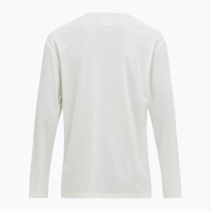 Vyriški marškinėliai ilgomis rankovėmis Peak Performance Delta LS vintage white 2
