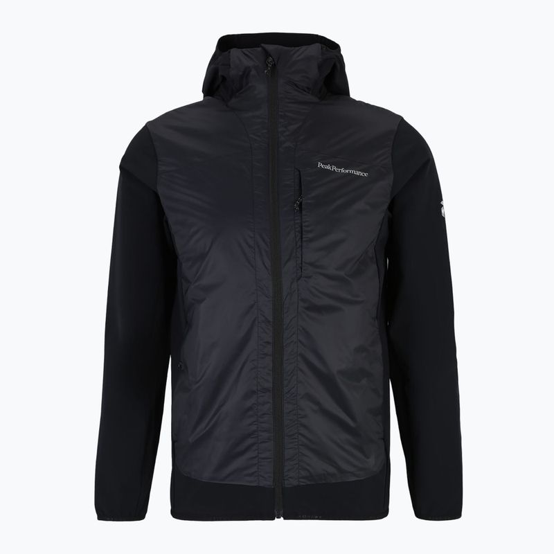 Vyriška hibridinė striukė Peak Performance Radiance Hybrid Hood black