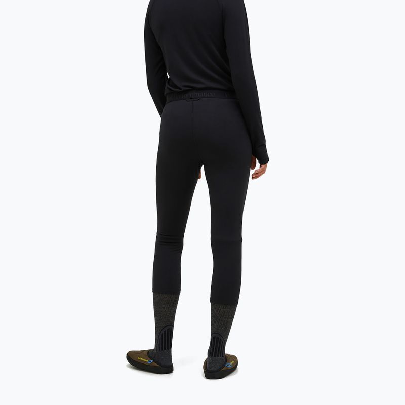 Moteriškos termoaktyvios tamprės Peak Performance Spirit Short John juodos spalvos 3