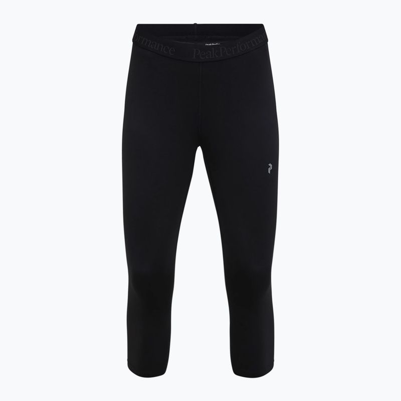 Moteriškos termoaktyvios tamprės Peak Performance Spirit Short John juodos spalvos 4