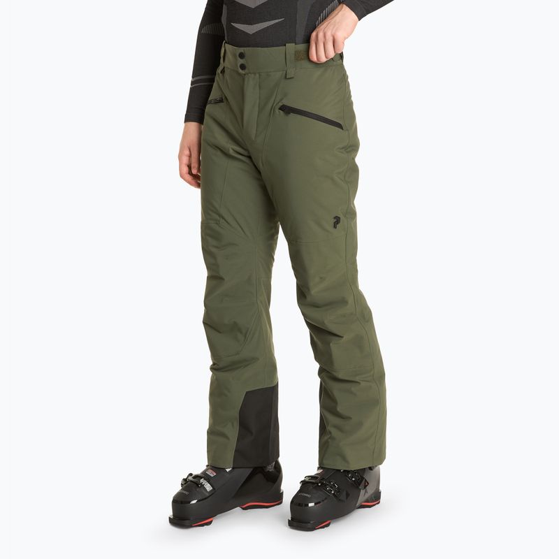 Vyriškos slidinėjimo kelnės Peak Performance Navtech pine needle