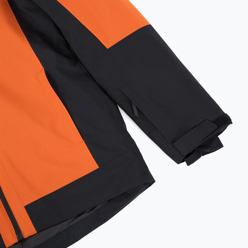 Vyriška slidinėjimo striukė Peak Performance Rider Tech Insulated gold flame/black 4