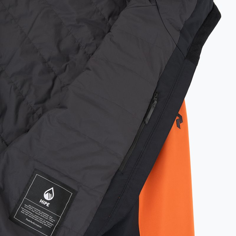 Vyriška slidinėjimo striukė Peak Performance Rider Tech Insulated gold flame/black 6