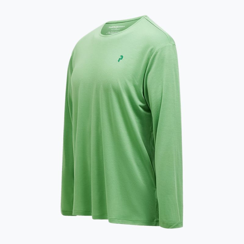 Vyriški marškinėliai ilgomis rankovėmis Peak Performance Delta LS peppermint 3