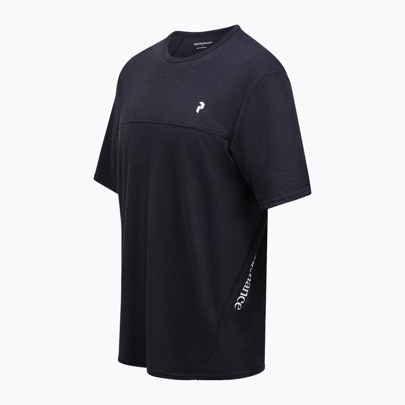 Vyriški marškinėliai Peak Performance Trail Wool Blend black 3