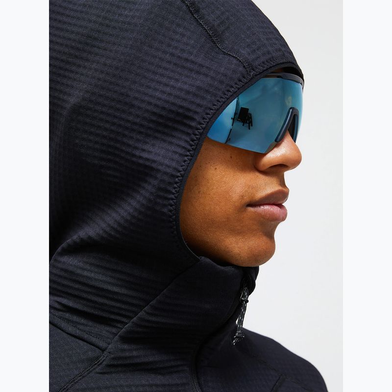 Vyriškas flisinis džemperis Peak Performance Trail Polartec Power Grid Half Zip Hood black 3