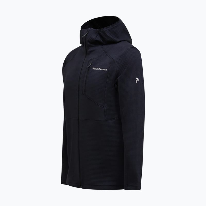 Vyriškas flisinis džemperis Peak Performance Trail Polartec Power Grid Half Zip Hood black 6