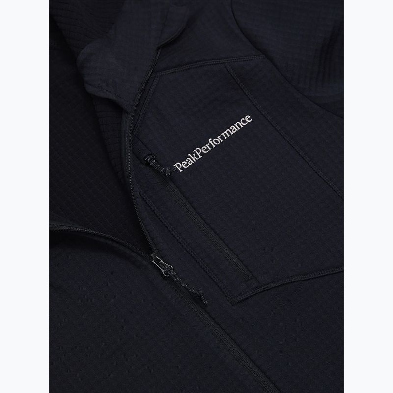 Vyriškas flisinis džemperis Peak Performance Trail Polartec Power Grid Half Zip Hood black 7