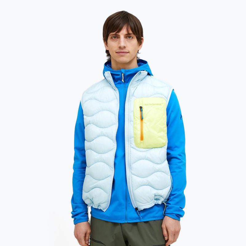Vyriška liemenė Peak Performance Helium Utility Down cloud/sunny adventure/brilliant blue