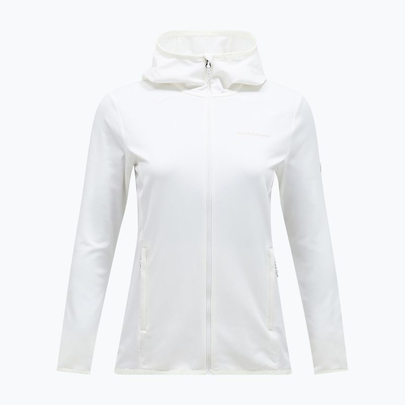 Moteriškas žygio džemperis Peak Performance Light Zip Hood off white 3