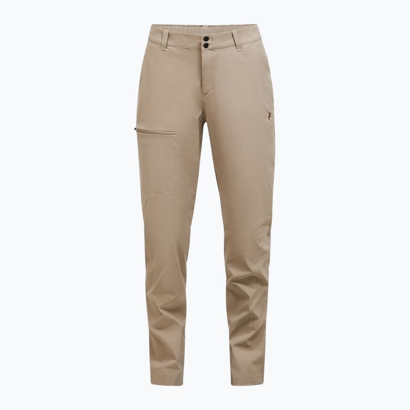 Moteriškos žygio kelnės Peak Performance Iconiq avid beige