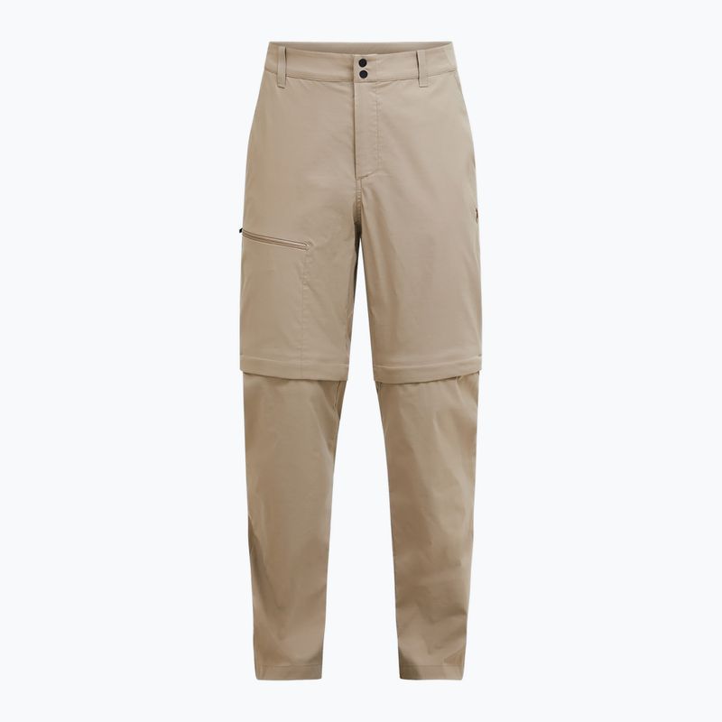 Vyriškos žygio kelnės Peak Performance Iconiq Zip avid beige