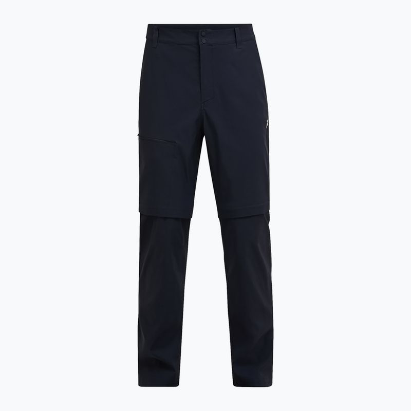 Vyriškos žygio kelnės Peak Performance Iconiq Zip black