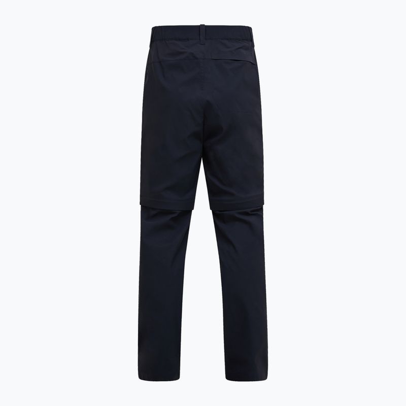 Vyriškos žygio kelnės Peak Performance Iconiq Zip black 2