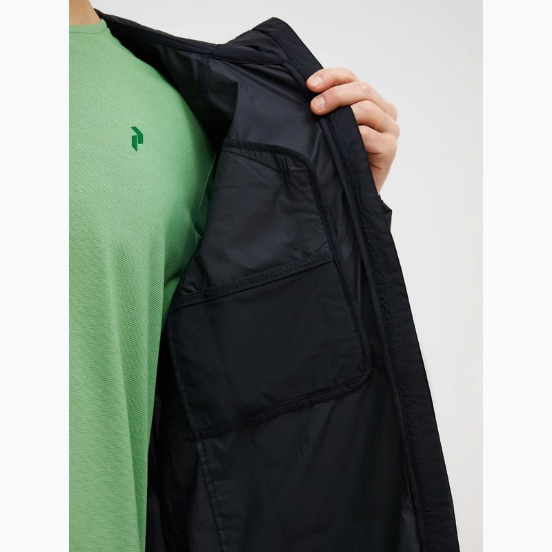 Vyriška striukė nuo vėjo Peak Performance Freelight Wind black 5