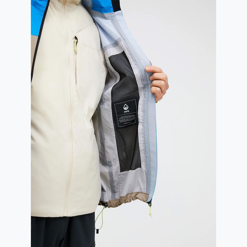 Vyriška striukė nuo lietaus Peak Performance Trail Hipe Shell Jacket brilliant blue/beige/ sunny 4