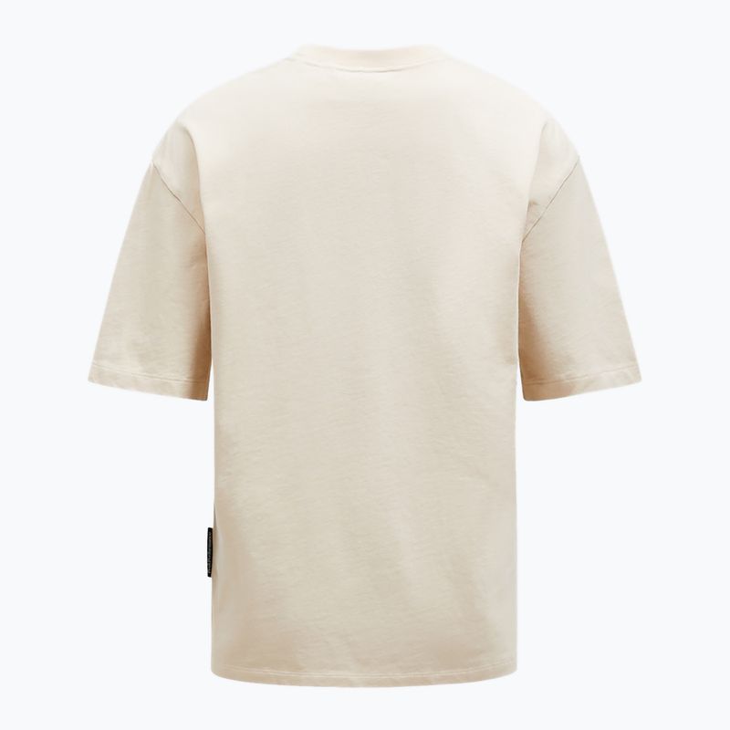 Moteriški marškinėliai Peak Performance Heavy Cotton avid beige 2