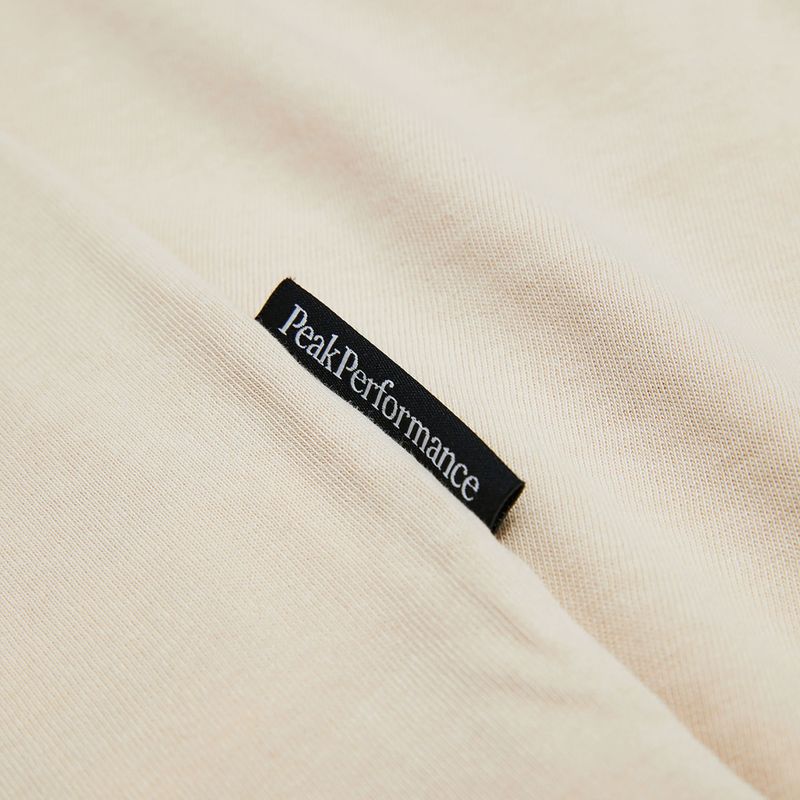 Moteriški marškinėliai Peak Performance Heavy Cotton avid beige 4