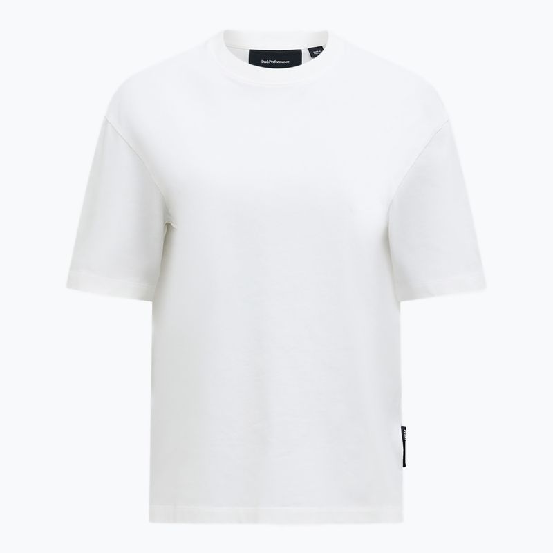 Moteriški marškinėliai Peak Performance Heavy Cotton off white