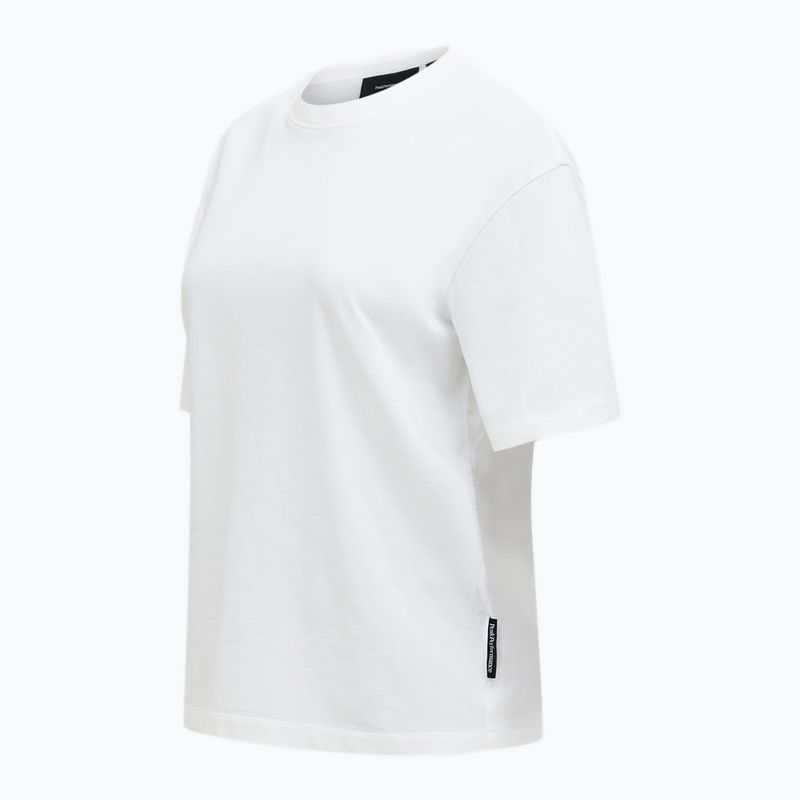 Moteriški marškinėliai Peak Performance Heavy Cotton off white 3