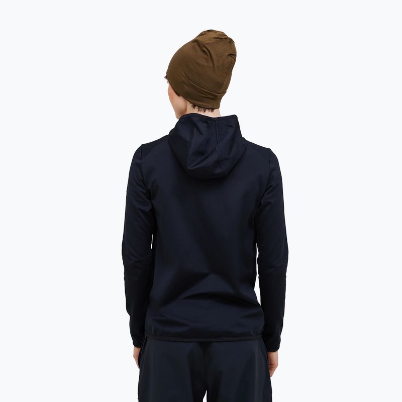 Moteriškas žygio džemperis Peak Performance Light Zip Hood black 2
