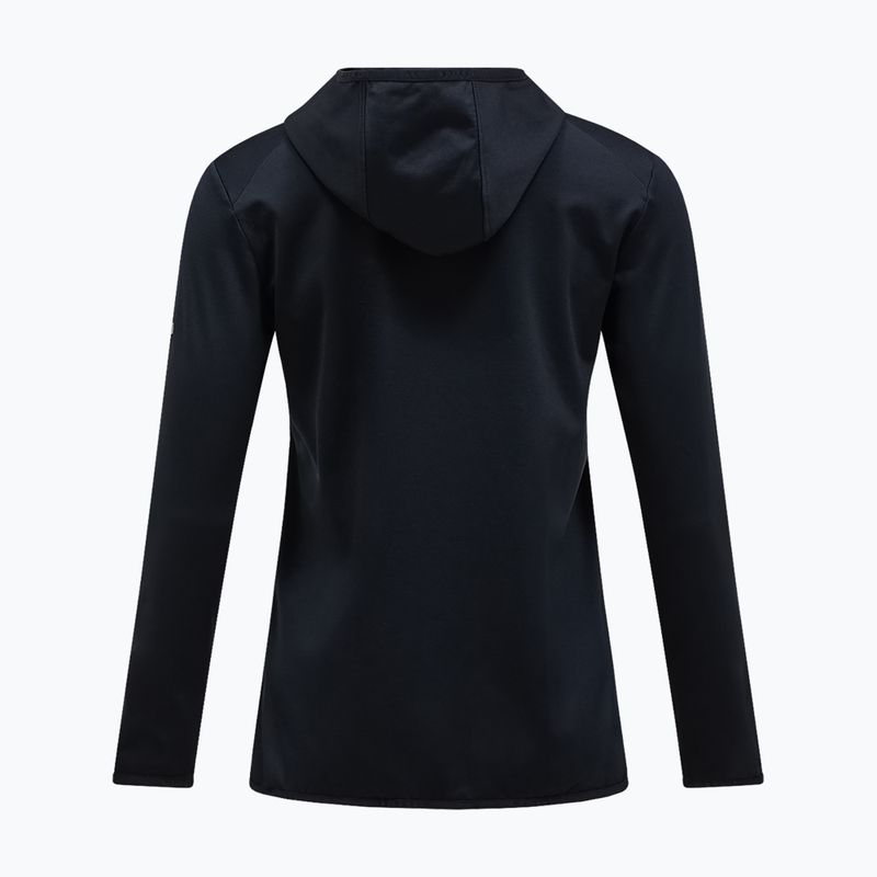 Moteriškas žygio džemperis Peak Performance Light Zip Hood black 5