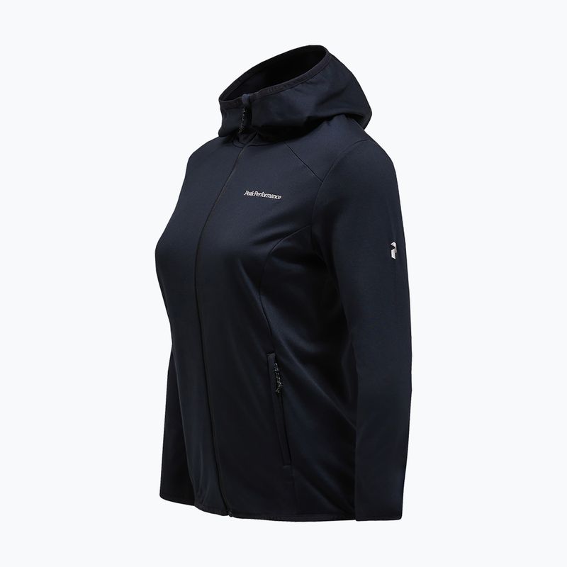 Moteriškas žygio džemperis Peak Performance Light Zip Hood black 6