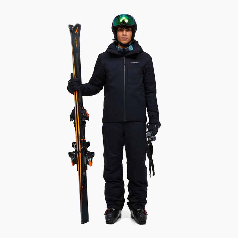 Vyriška slidinėjimo striukė Peak Performance Maroon Insulated black 2