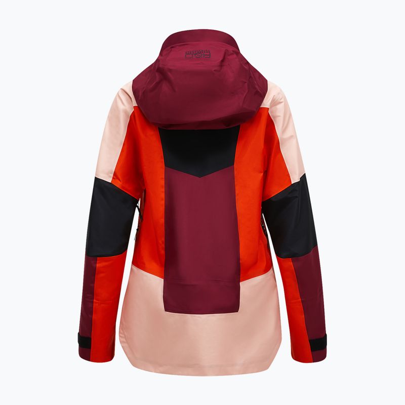 Moteriška slidinėjimo striukė Peak Performance Vertical Gore-Tex Pro Jacket peach fuzz/vertical zenith 2