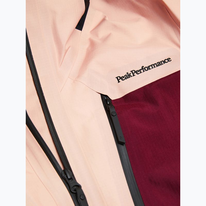 Moteriška slidinėjimo striukė Peak Performance Vertical Gore-Tex Pro Jacket peach fuzz/vertical zenith 4