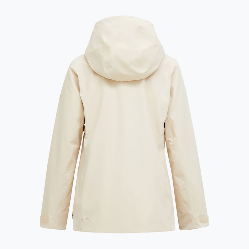 Moteriška slidinėjimo striukė Peak Performance Whitelight APX sand fog 2