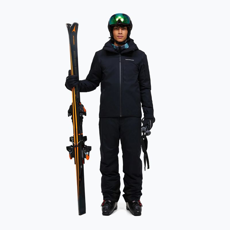 Vyriškos slidinėjimo kelnės Peak Performance Maroon Insulated black 10