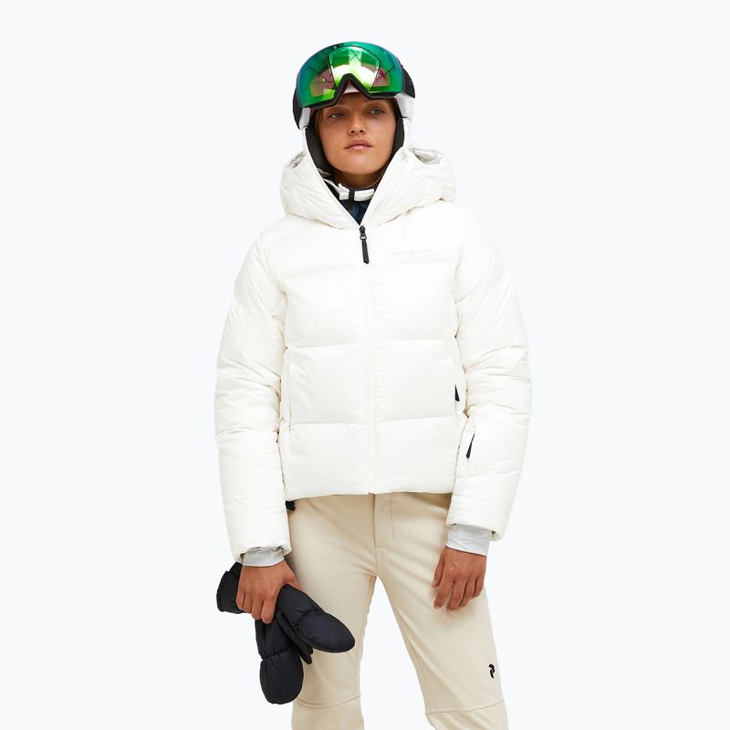 Moteriška slidinėjimo striukė Peak Performance Glissade Down off white