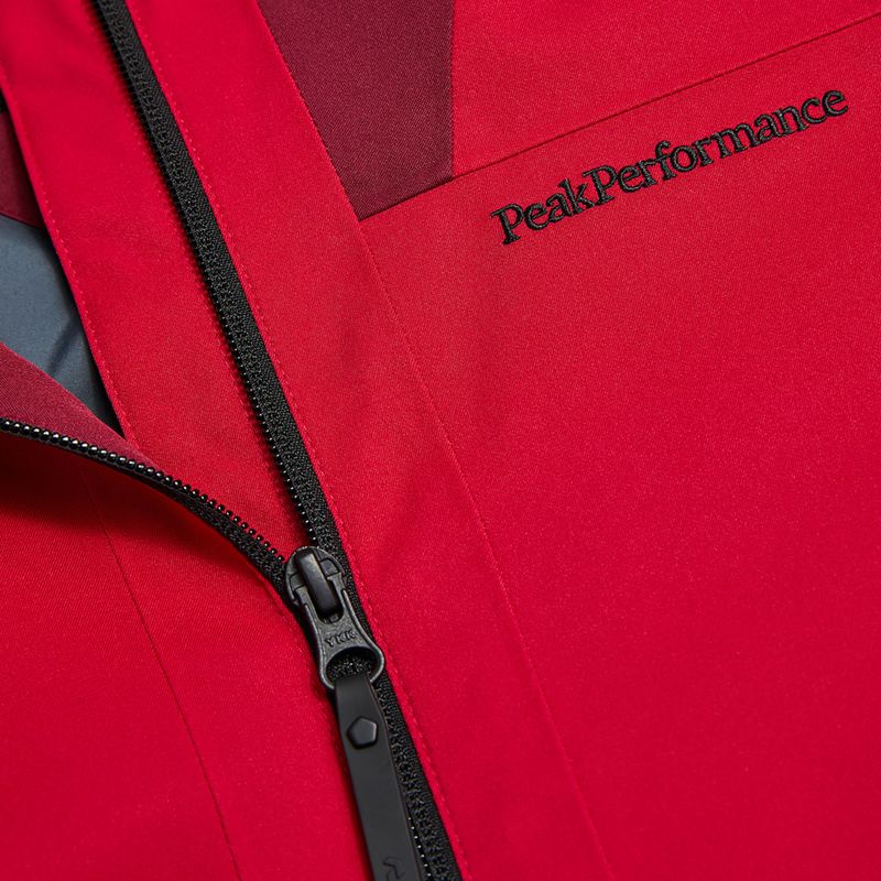 Moteriška slidinėjimo striukė Perak Performance Rider Tech Insulated vertical zenith/tech burgundiška 4