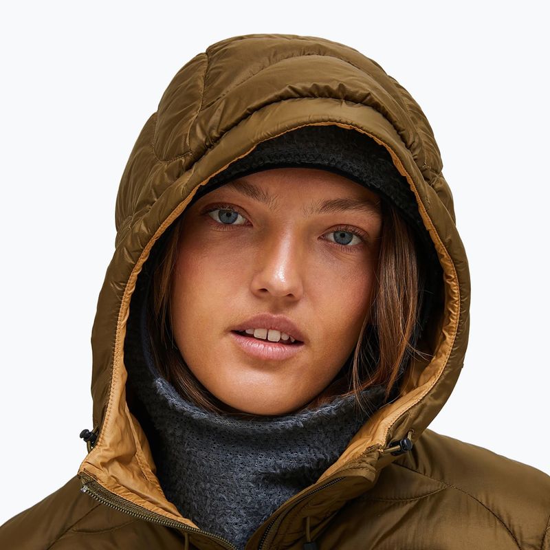 Moteriška pūsta striukė Peak Performance Helium Down Hood meadow moss/sierra sand 4