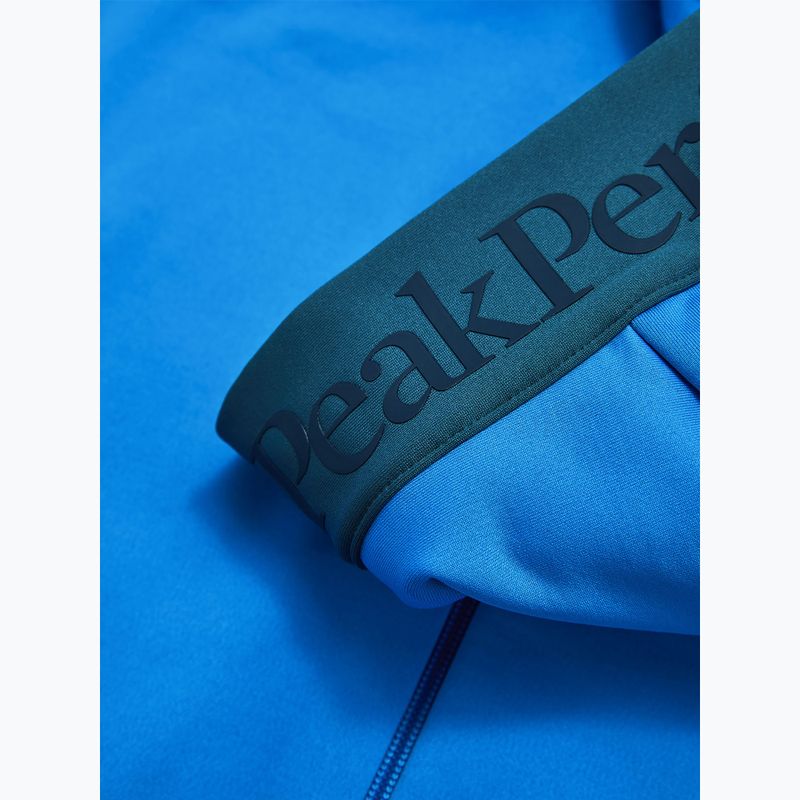 Vyriškas džemperis Peak Performance Rider Essentials Zip Hood Azure Ascent/Mountain Lake 4