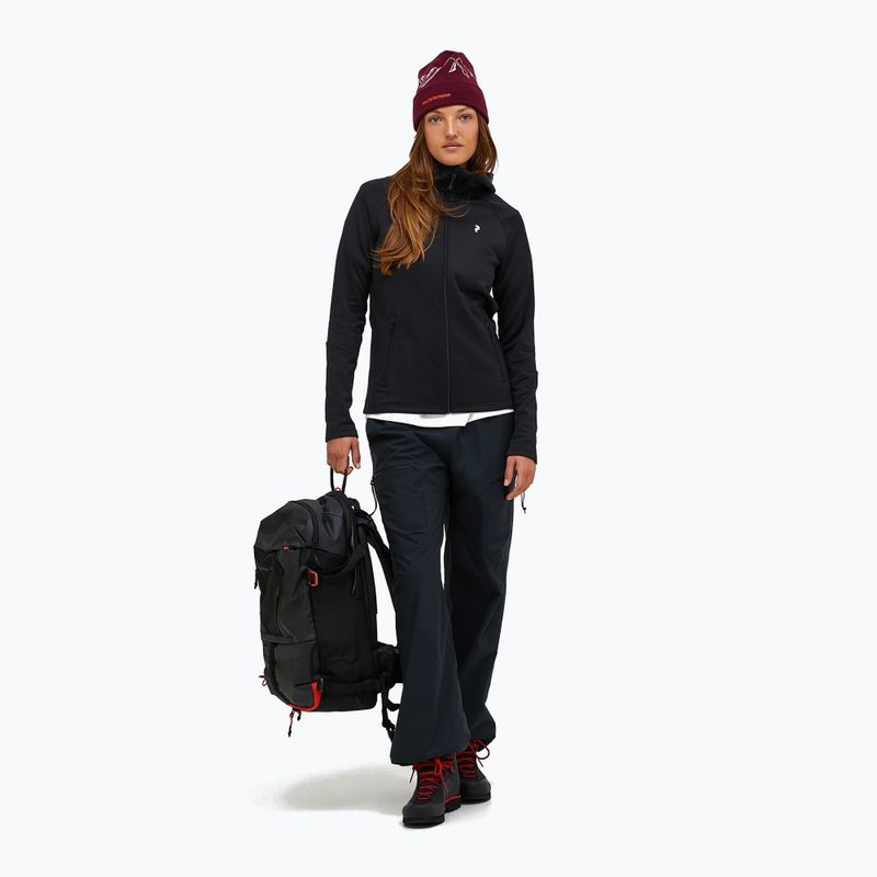 Moteriškas džemperis Peak Performance Rider Essentials Zip Hood black/black 2