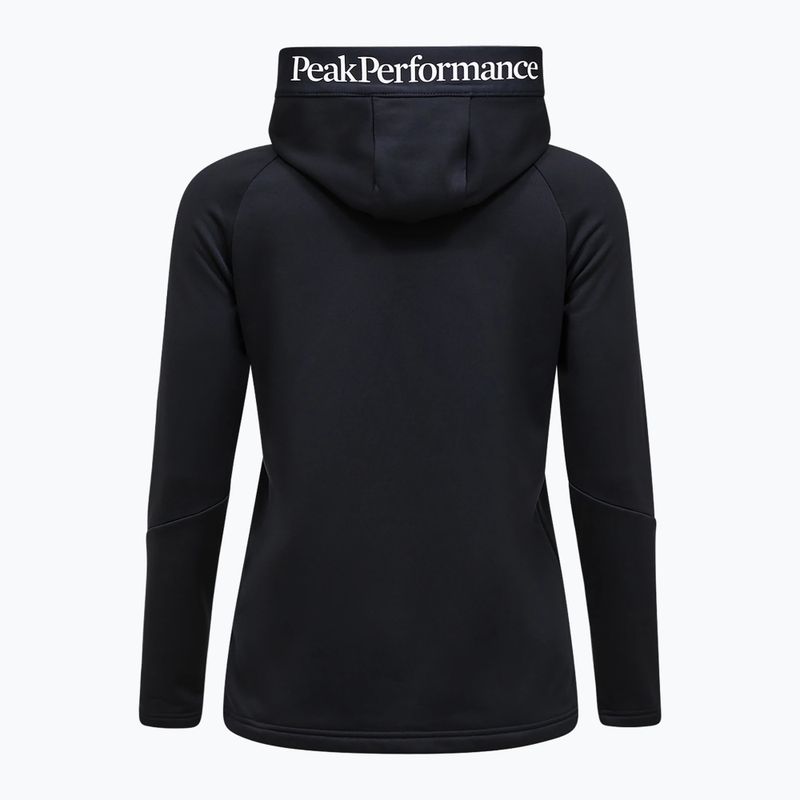 Moteriškas džemperis Peak Performance Rider Essentials Zip Hood black/black 7