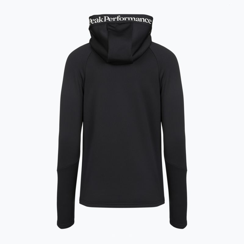 Moteriškas džemperis Peak Performance Rider Essentials Zip Hood black/black 7