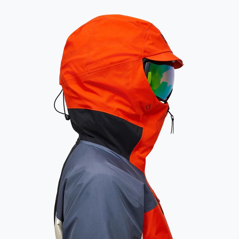 Vyriška slidinėjimo striukė Peak Performance Vertical GTX Pro solar burst/mountain mist 4