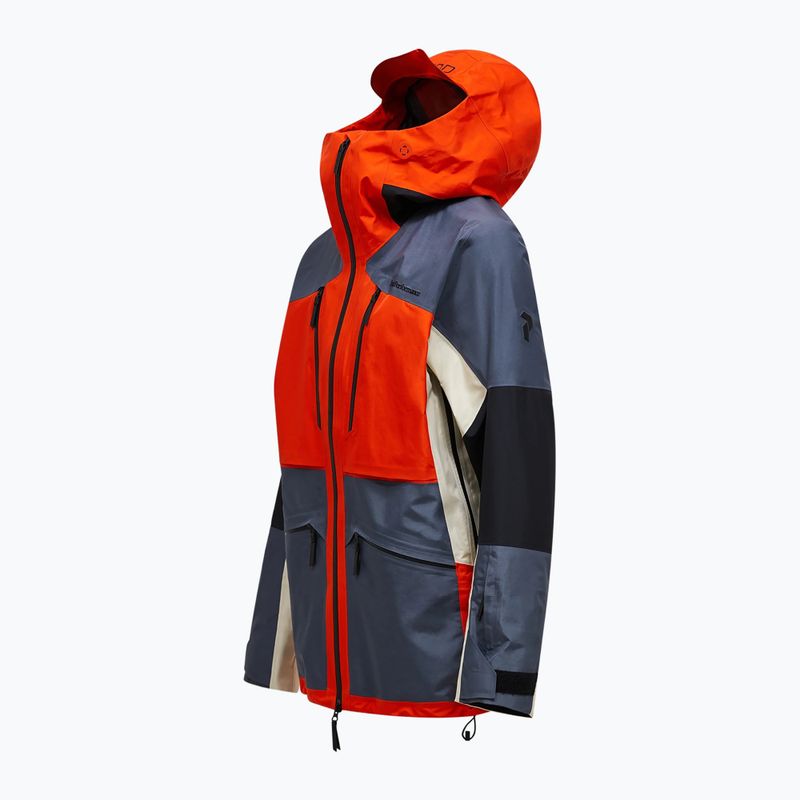 Vyriška slidinėjimo striukė Peak Performance Vertical GTX Pro solar burst/mountain mist 11