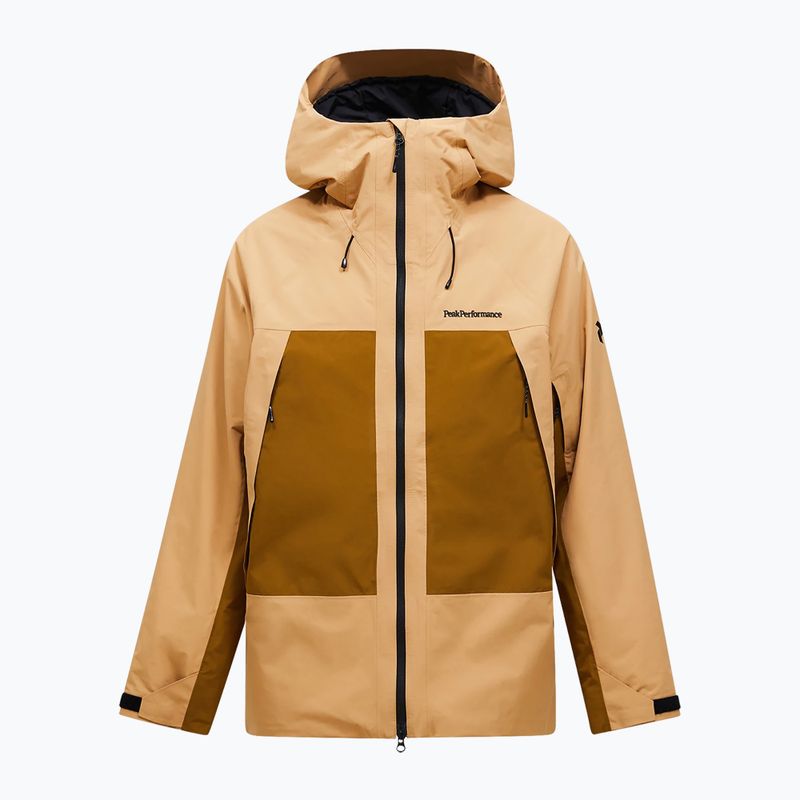 Vyriška slidinėjimo striukė Peak Performance Edge Insulated sierra sand/earthy summit 8
