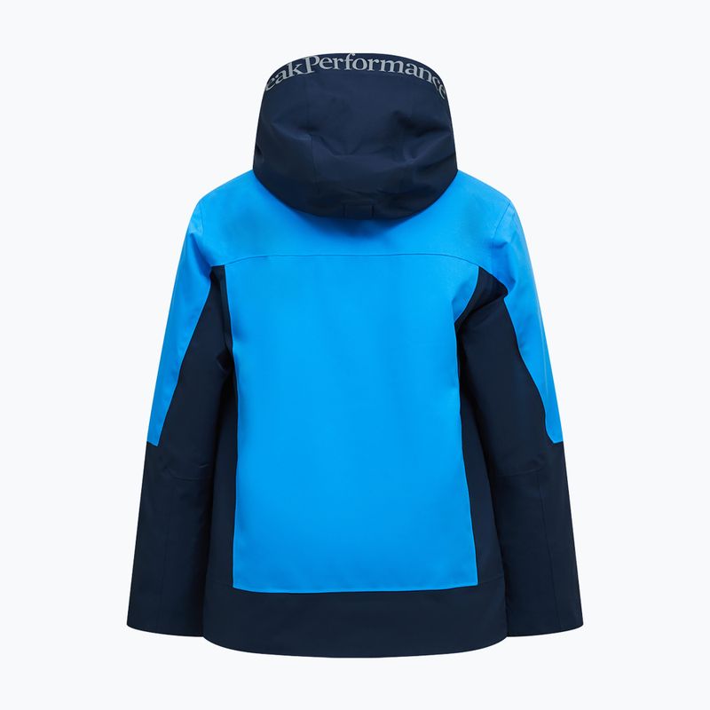 Vaikiška slidinėjimo striukė Peak Performance Rider Tech Insulated Jacket azure ascent/blue shadow 2