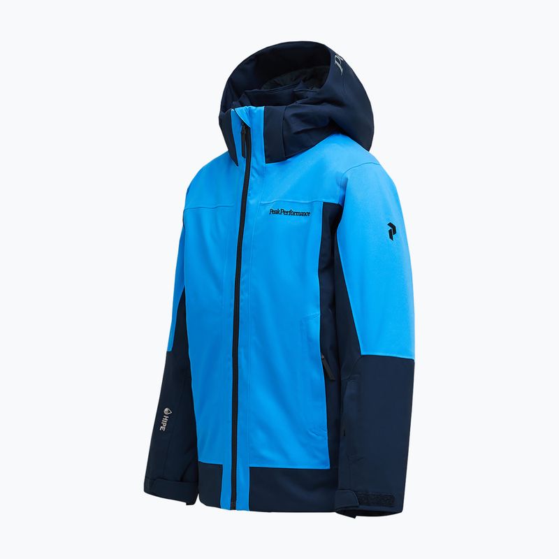 Vaikiška slidinėjimo striukė Peak Performance Rider Tech Insulated Jacket azure ascent/blue shadow 3