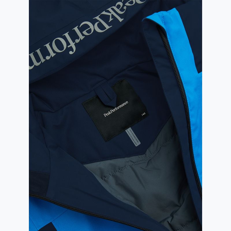 Vaikiška slidinėjimo striukė Peak Performance Rider Tech Insulated Jacket azure ascent/blue shadow 4
