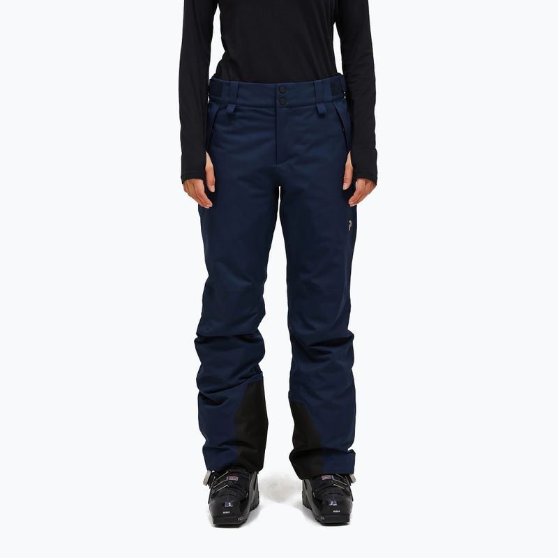 Moteriškos slidinėjimo kelnės Peak Performance Anima Insulated blue shadow