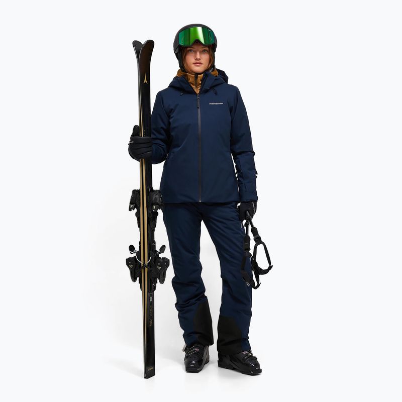 Moteriškos slidinėjimo kelnės Peak Performance Anima Insulated blue shadow 10